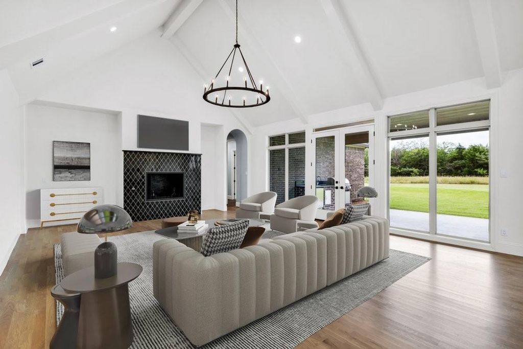Great Room Virtually Staged