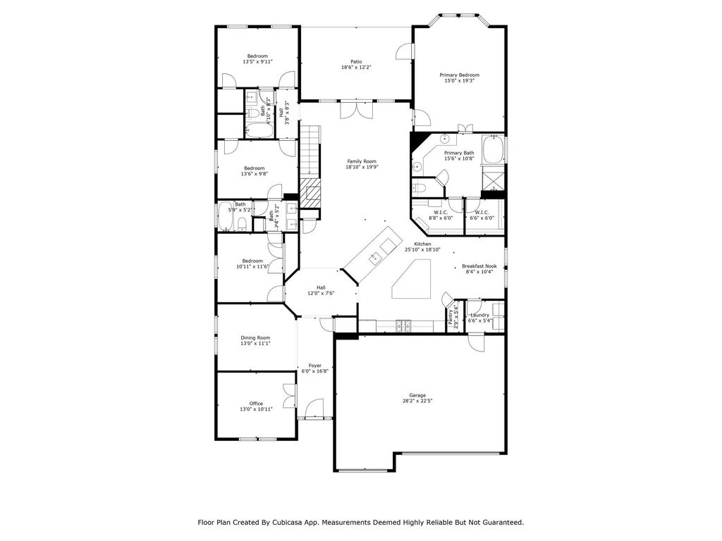 Floor plan - First floor (Notchwood Plan)