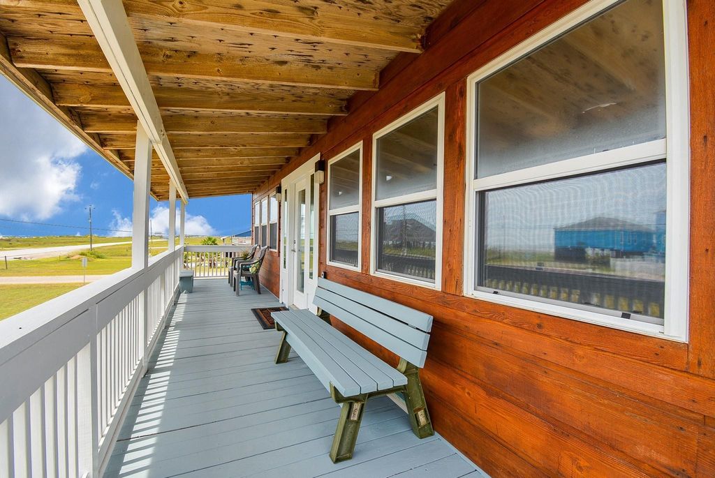 Have a seat and watch the Sunrise on the covered front deck.
