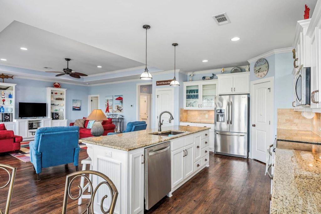 Beautiful Chefs Kitchen with island and open concept