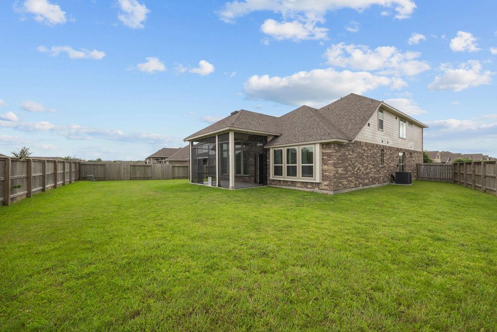 Expansive backyard with endless possibilities
