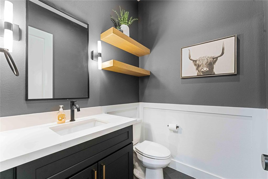 Half bath-Second floor