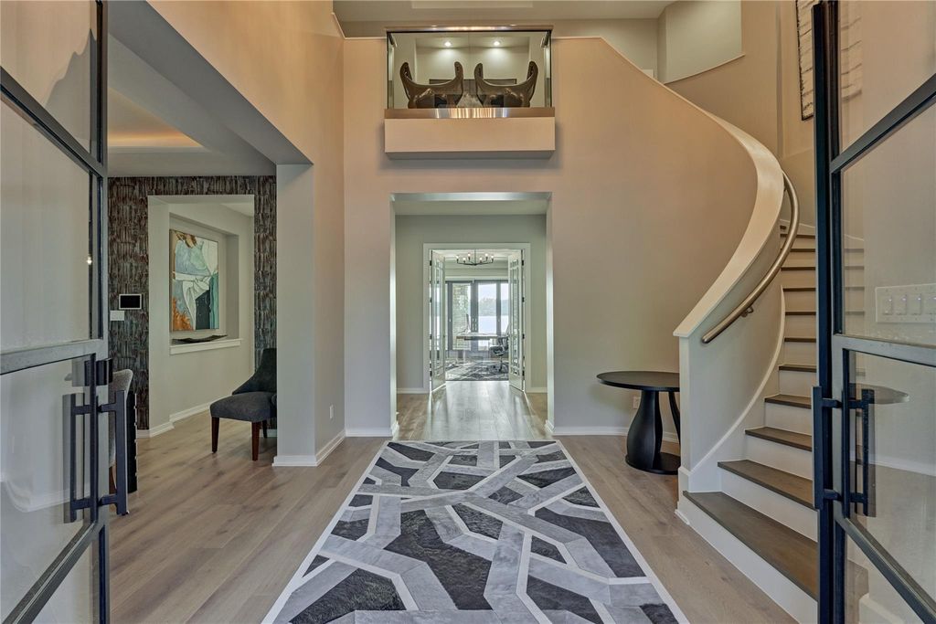 Upon entering you will be captivated with all of the striking features and finishes that have been thoughtfully chosen. 